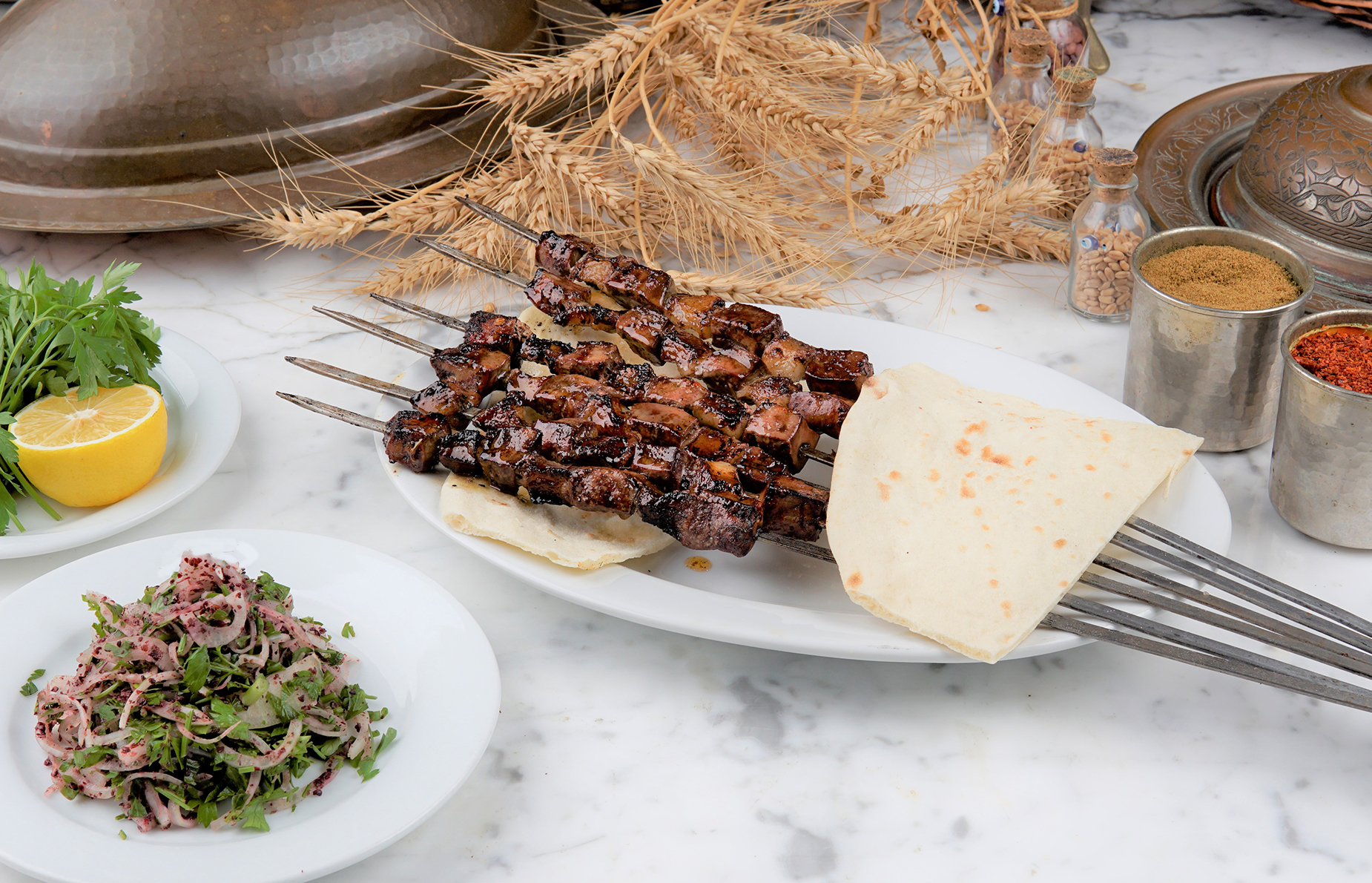 Ciğer Şiş ( Yarım Porsiyon)