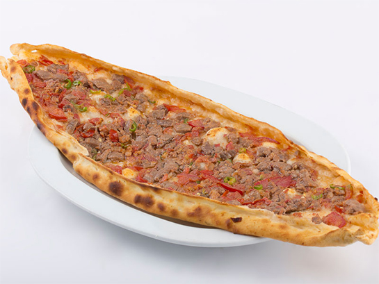 Kuşbaşılı Bafra Pidesi (Açık) Porsiyon